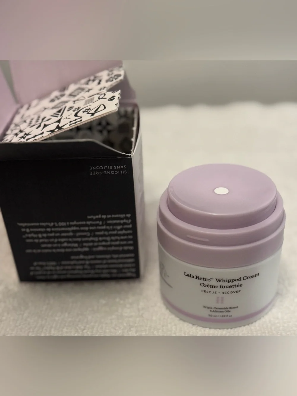 Drunk Elephant Lala Retro Whipped Cream w Triple-Ceramide & African Oils NEW